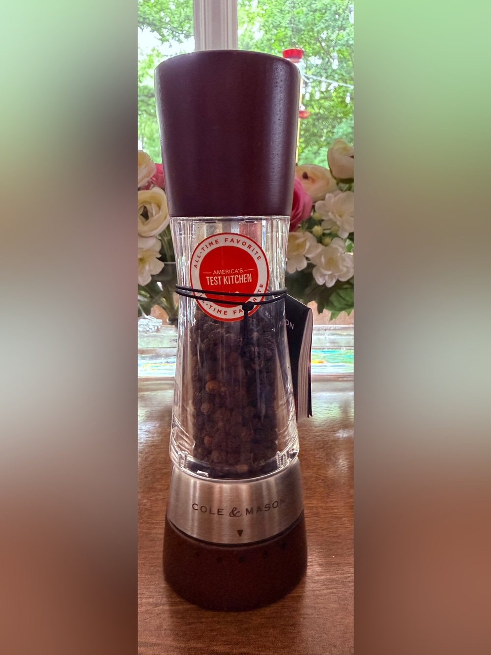 Cole & Mason Derwent Forest Wood Pepper Mill